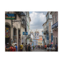 Briefkaart voor reizen vanuit Brazilië