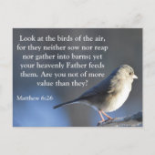 Briefkaart voor religieuze aanmoediging (Voorkant)