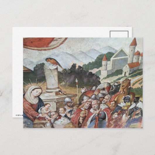  Briefkaart voor religieuze kunst (Voorkant / Achterkant)