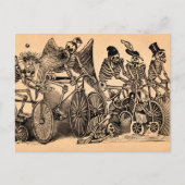 Briefkaart voor rijwielrennen (Voorkant)