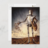 Briefkaart voor robotarwebokken (Voorkant / Achterkant)