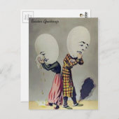 Briefkaart voor  roosters (Voorkant / Achterkant)