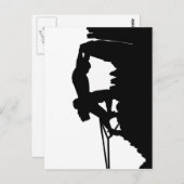 Briefkaart voor rotsklimmen (Voorkant / Achterkant)