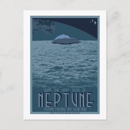 Briefkaart voor ruimtevaart (Voorkant)