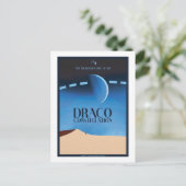 Briefkaart voor ruimtevaart - Draco-constellatie (Staand voorkant)