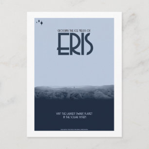 Briefkaart voor ruimtevaart - Eris