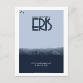 Briefkaart voor ruimtevaart - Eris