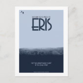 Briefkaart voor ruimtevaart - Eris (Voorkant)