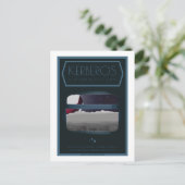 Briefkaart voor ruimtevaart - Kerberos (Staand voorkant)