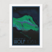 Briefkaart voor ruimtevaart - Wolf 1061c (Voorkant)