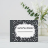  Briefkaart voor samenstellingnotebook (Staand voorkant)