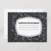  Briefkaart voor samenstellingnotebook (Voorkant / Achterkant)