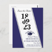 Briefkaart voor schoolreünie (Voorkant / Achterkant)