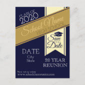 Briefkaart voor schoolreünie (Voorkant)
