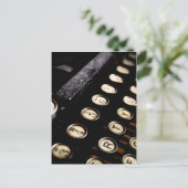 Briefkaart voor schrijfmachines (Staand voorkant)