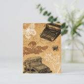 Briefkaart voor  schrijfmachines (Staand voorkant)