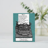 Briefkaart voor  schrijfmachines (Staand voorkant)