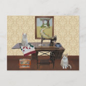  Briefkaart voor Seamspanningen & Quilters (Voorkant)