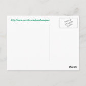 Briefkaart voor slakkenpost (Achterkant)