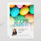 Briefkaart voor snelle Feestdagen Realtor Greeting (Voorkant / Achterkant)