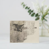 Briefkaart voor spoorwegovergangen (Staand voorkant)