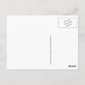 Briefkaart voor spoorwegovergangen (Achterkant)