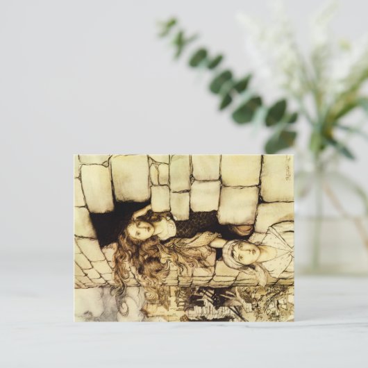 Briefkaart voor sproeiers (Staand voorkant)