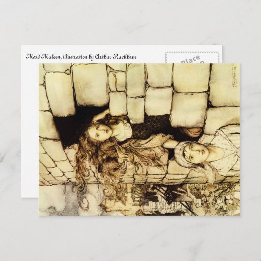 Briefkaart voor sproeiers (Voorkant / Achterkant)