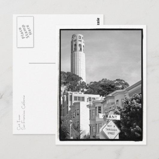 Briefkaart voor steenkool (Voorkant / Achterkant)