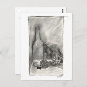 Briefkaart voor stille houtskool (Voorkant / Achterkant)