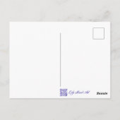 Briefkaart voor stille houtskool (Achterkant)