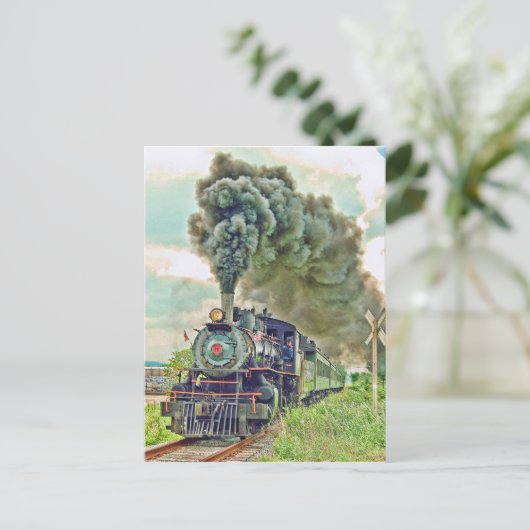 Briefkaart voor stuurcabinetransport (Staand voorkant)