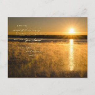 Briefkaart voor Sunrise Scripture: 139 psalm