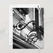 Briefkaart voor tabaci-gebarenteken (Voorkant / Achterkant)