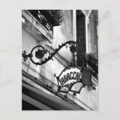 Briefkaart voor tabaci-gebarenteken (Voorkant)