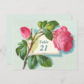  Briefkaart voor tabelnummer (Voorkant / Achterkant)