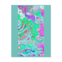 Briefkaart voor tapes