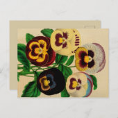  Briefkaart voor  tekening van panserijen (Voorkant / Achterkant)