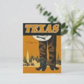 BRIEFKAART voor TEXAS-reizen (Staand voorkant)