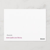 Briefkaart voor toiletbenodigdheden (Achterkant)