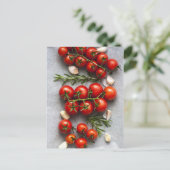 Briefkaart voor tomatengroenten (Staand voorkant)