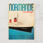 Briefkaart voor transatlantische reizen (Voorkant)