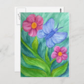 Briefkaart voor transformatie en groei (Voorkant / Achterkant)