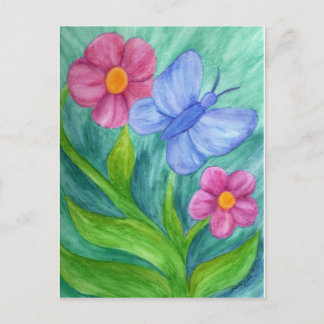 Briefkaart voor transformatie en groei