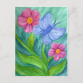 Briefkaart voor transformatie en groei (Voorkant)