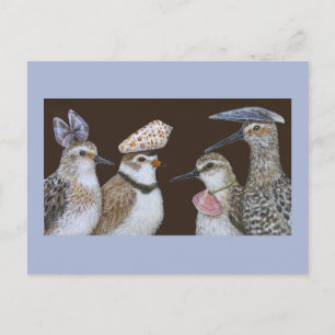 Briefkaart voor trekvogels
