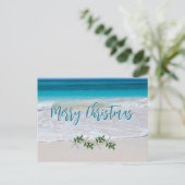 Briefkaart voor Tropische kerstakerij (Staand voorkant)