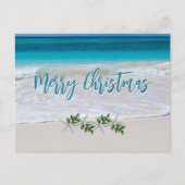 Briefkaart voor Tropische kerstakerij (Voorkant)