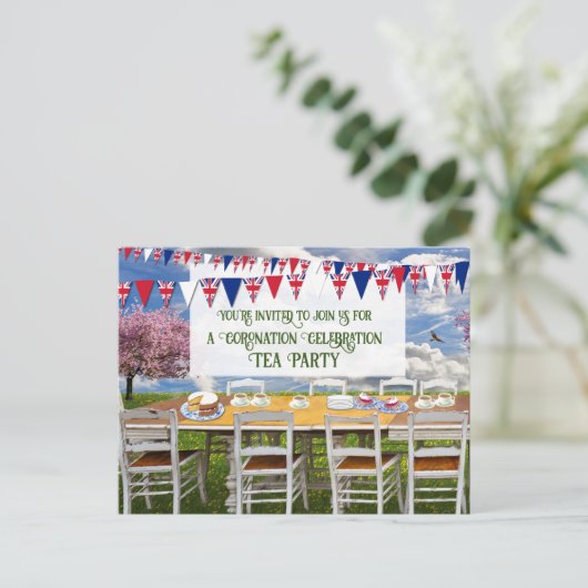 Briefkaart voor uitnodiging tot het indienen van f (Staand voorkant)