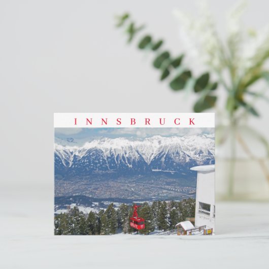 Briefkaart voor uitzicht van kabelgoten (Staand voorkant)